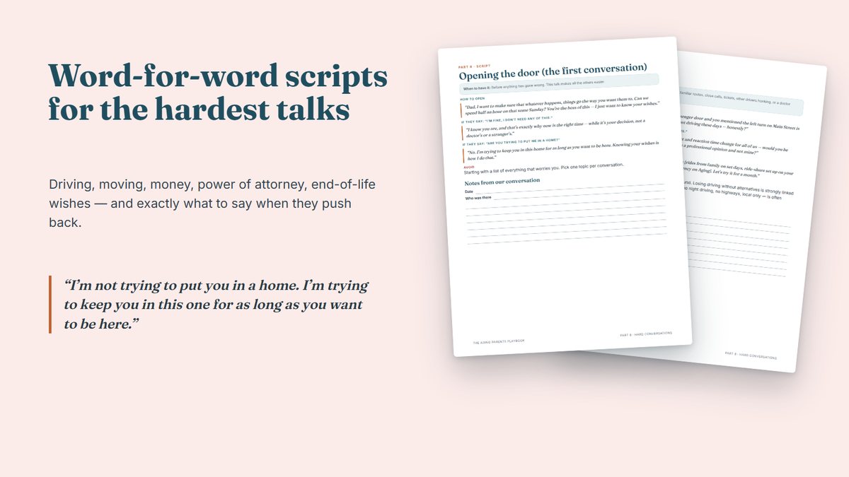 Conversation scripts